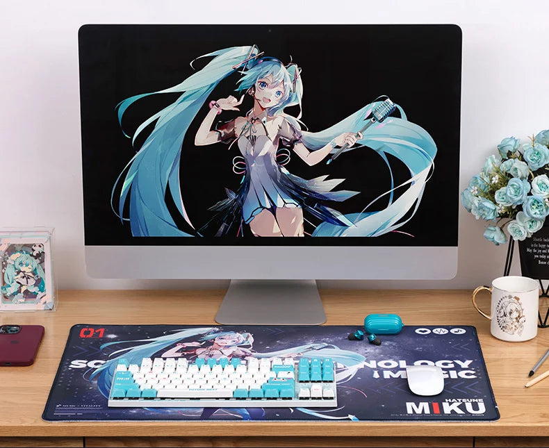 Hatsune Miku - Hatsune Miku Vitality Game Deskmat Moeyu