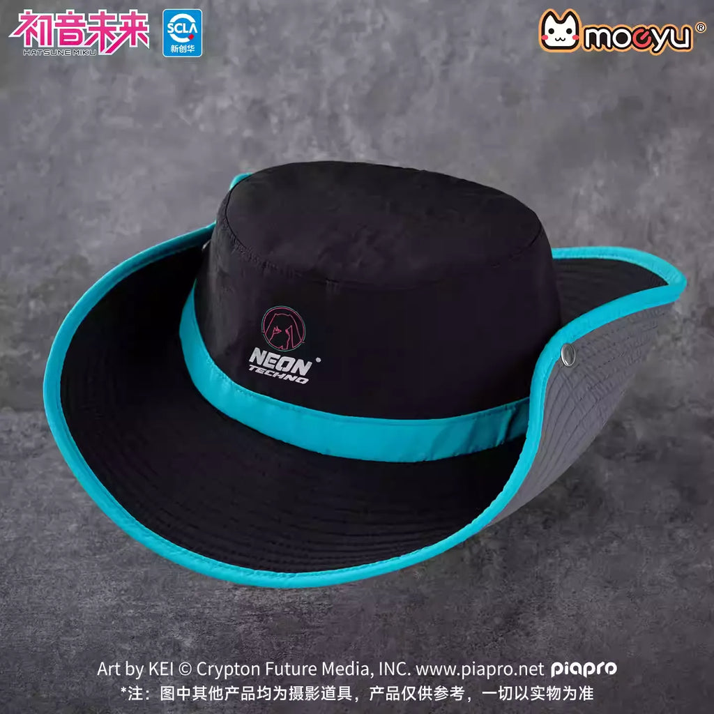 Hatsune Miku - Hatsune Miku Neon Techno Series Bucket Hat Moeyu