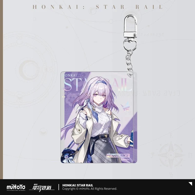 Honkai: Star Rail - Express Travel Notes Acrylic Keychain miHoYo