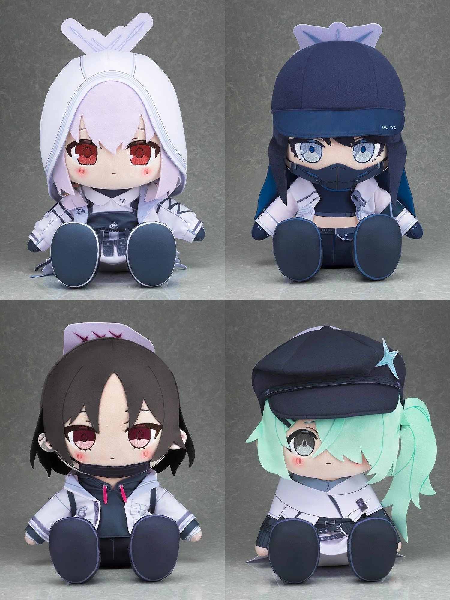 Blue Archive - Atsuko & Saori & Misaki & Hiyori Chocopuni 40cm Big Plushie Good Smile Company