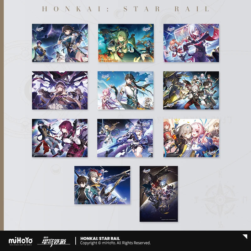 Honkai: Star Rail - Interstellar Journey Postcard Set miHoYo
