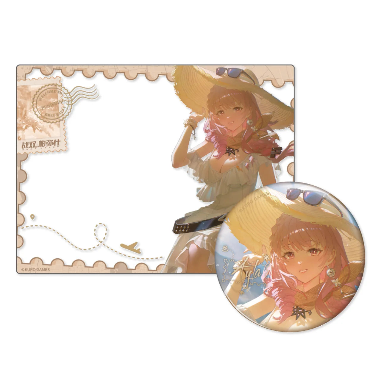 Punishing: Gray Raven - Echoes of Elsewhere 6th Anniversary Badge Transparent Card Set KURO GAMES