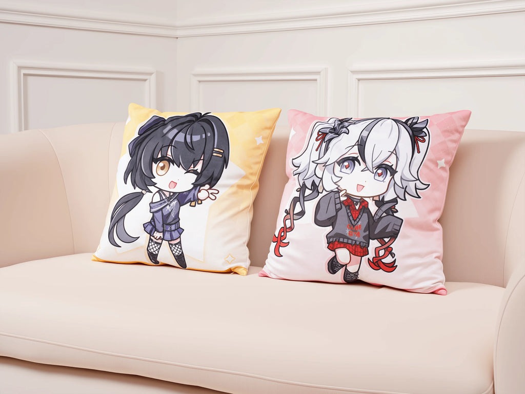 Wuthering Waves - Focused Freeze Series Chibi Character Pillow Karasumaya
