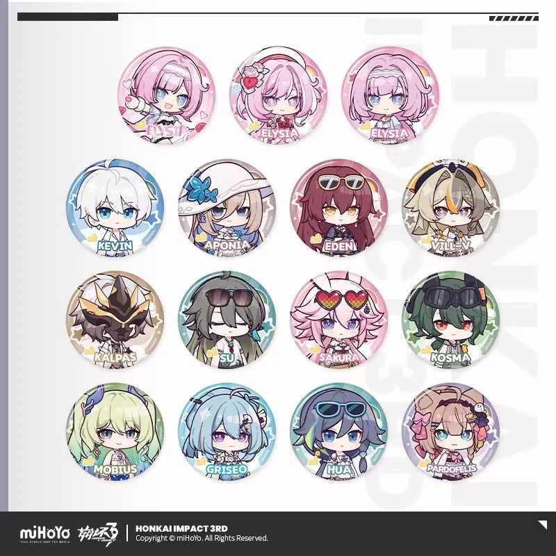 Honkai Impact 3rd - Sunlit Courtyard Series Badge miHoYo