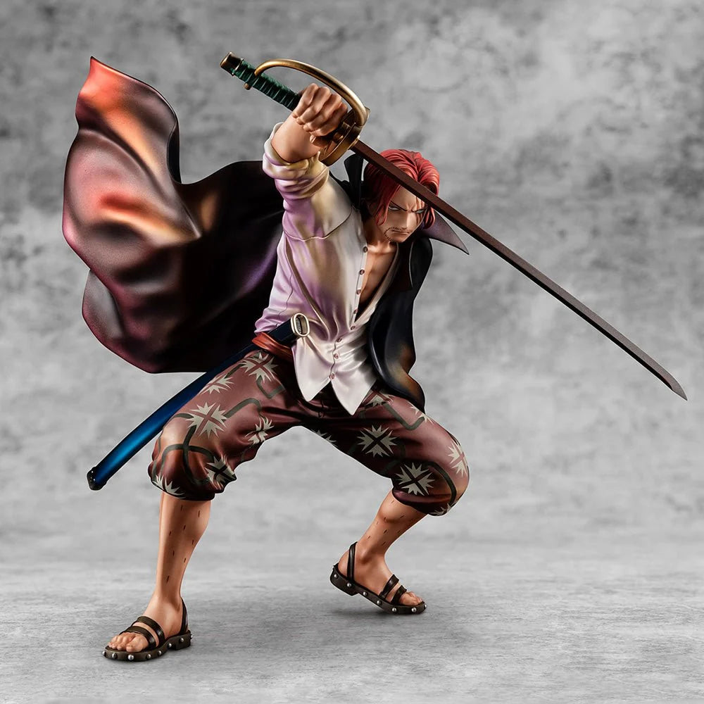 One Piece - Portrait of Pirates One Piece Playback Memories Red-Haired Shanks NON Scale Figure MegaHouse