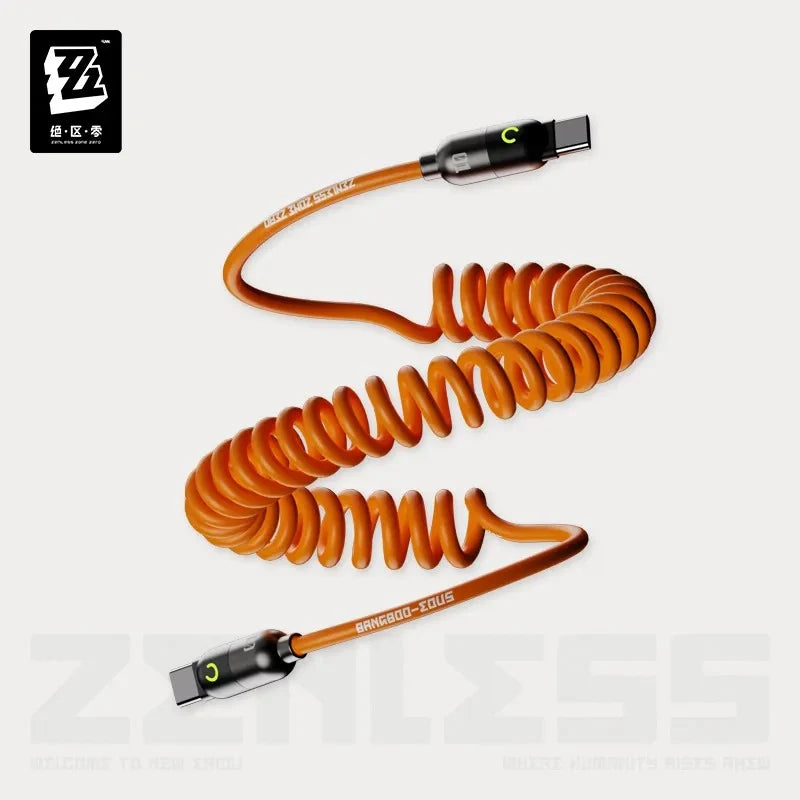 Zenless Zone Zero - Coiled Fast Charging Data Cable miHoYo