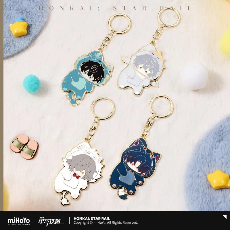 Honkai: Star Rail - Boys Dorm Series Chibi Metal Keychain miHoYo