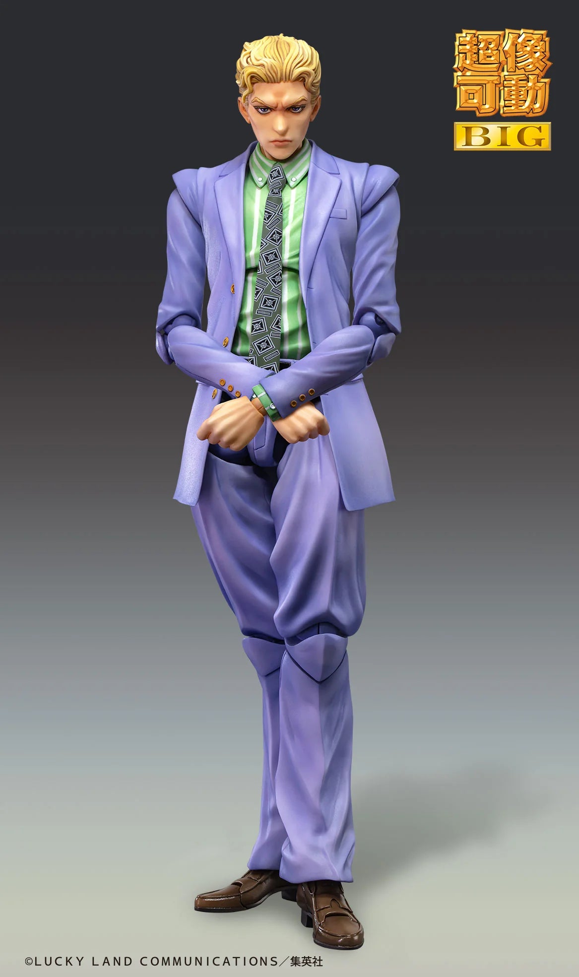 JoJo's Bizarre Adventure: Diamond Is Unbreakable - Yoshikage Kira & KILLER QUEEN Action Figure MEDICOS ENTERTAINMENT