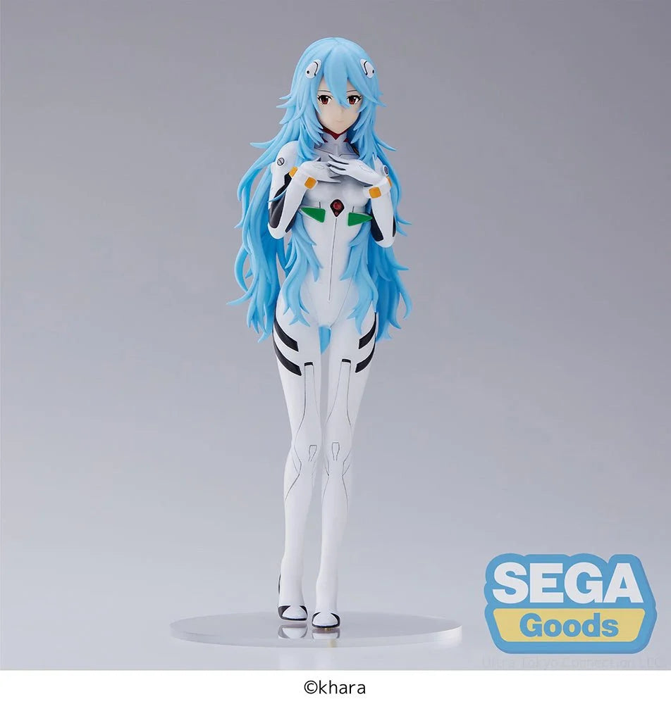 EVANGELION: 3.0+1.0 Thrice Upon a Time - Rei Ayanami (Long Hair Ver.) SPM Figure Prize Figure SEGA