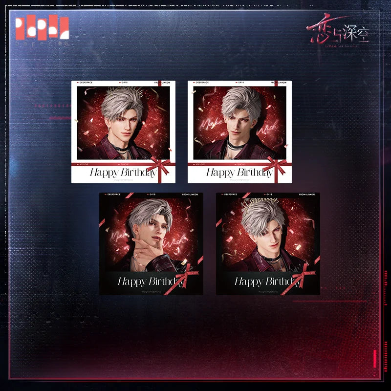 Love and Deepspace - Sylus 2026 Birthday Series Polaroid Set InFold Games
