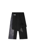 Genshin Impact - Themes of Xiao Irregularly designed culottes Black miHoYo