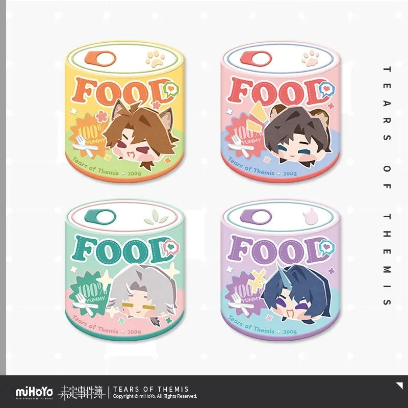 Tears of Themis - My Fur-ever Schoolmale Series Chibi Shaped Tin Badge miHoYo