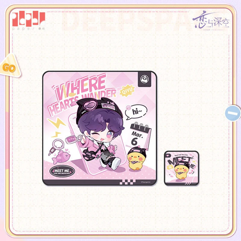 Love and Deepspace - Heartbound Journey Series Sticker Fabric InFold Games