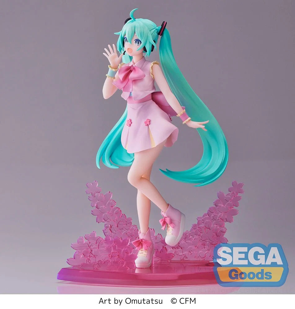 Hatsune Miku - Luminasta Hatsune Miku Series Sakura Miku (Omutatsu Ver.) Prize Figure SEGA