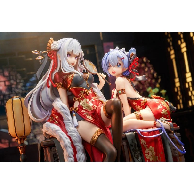 Re:Zero - Rem & Emilia (Graceful Beauty 2024 New Year Ver.) 1/7 Scale Figure Kadokawa
