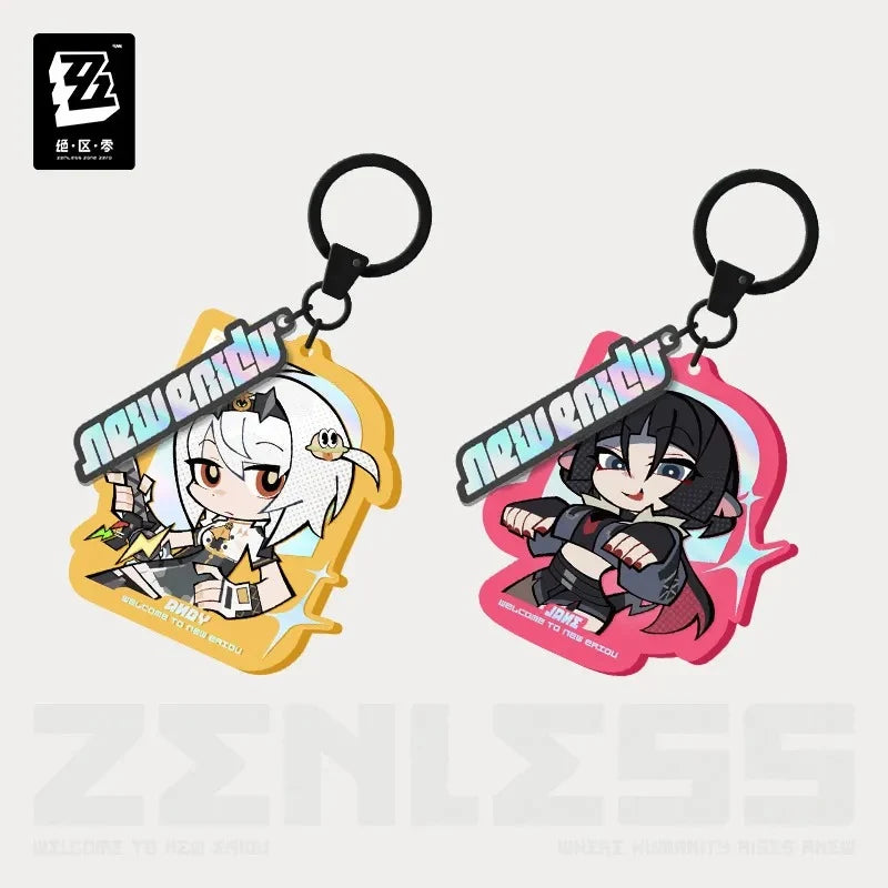 Zenless Zone Zero - Unknown Faction Chibi Acrylic Keychain miHoYo