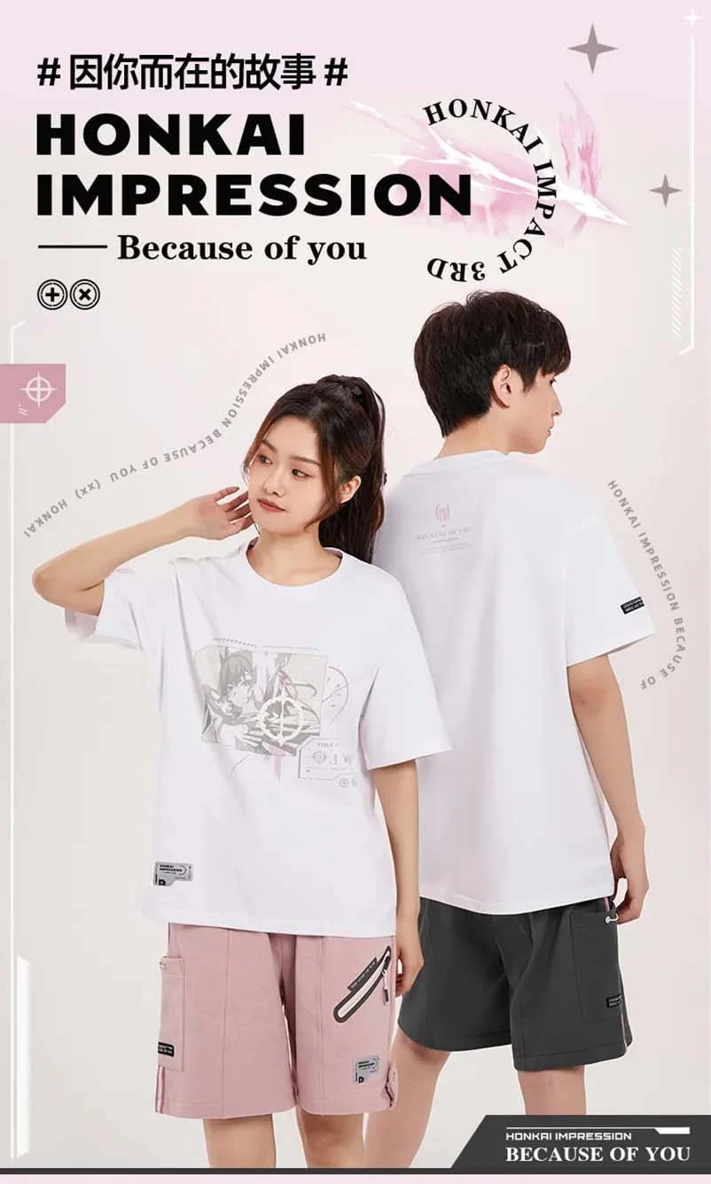 Honkai Impact 3rd - Elysia Because of You Theme T-Shirt miHoYo