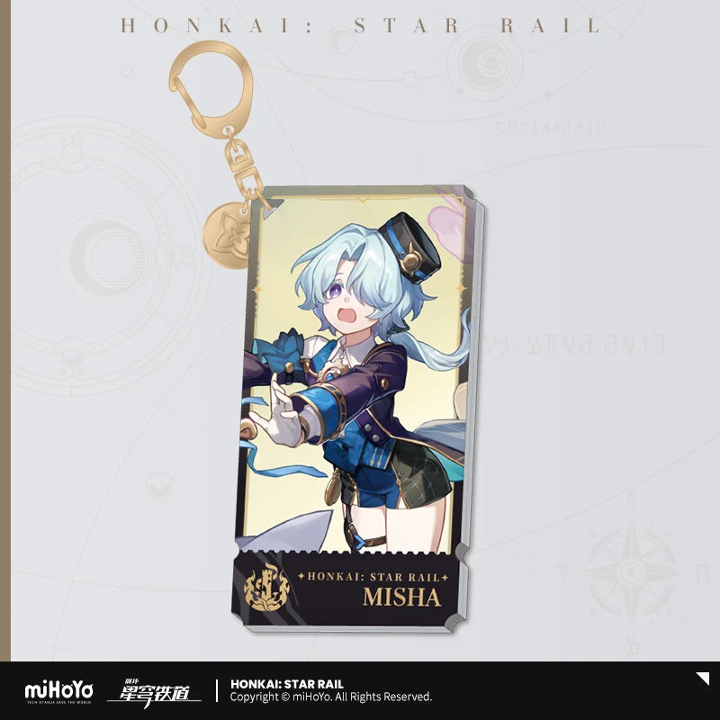 Honkai: Star Rail - The Destruction Path Character Warp Artwork Acrylic Keychain miHoYo