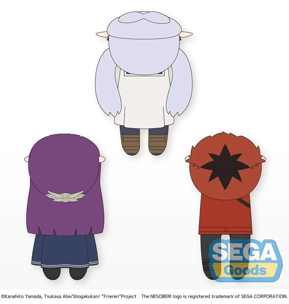 Frieren: Beyond Journey's End - Frieren & Fern & Stark (Winter Clothes Ver.) NESOBERI (EX) Plushie SEGA