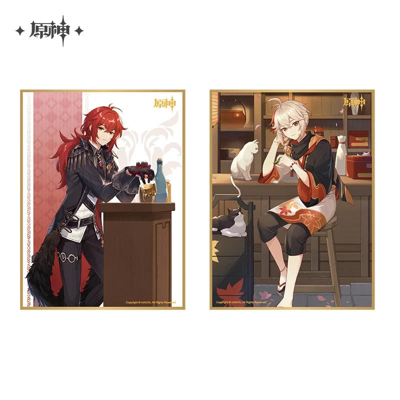 Genshin Impact - IPSTAR Cafe Collab Shikishi Art Card miHoYo