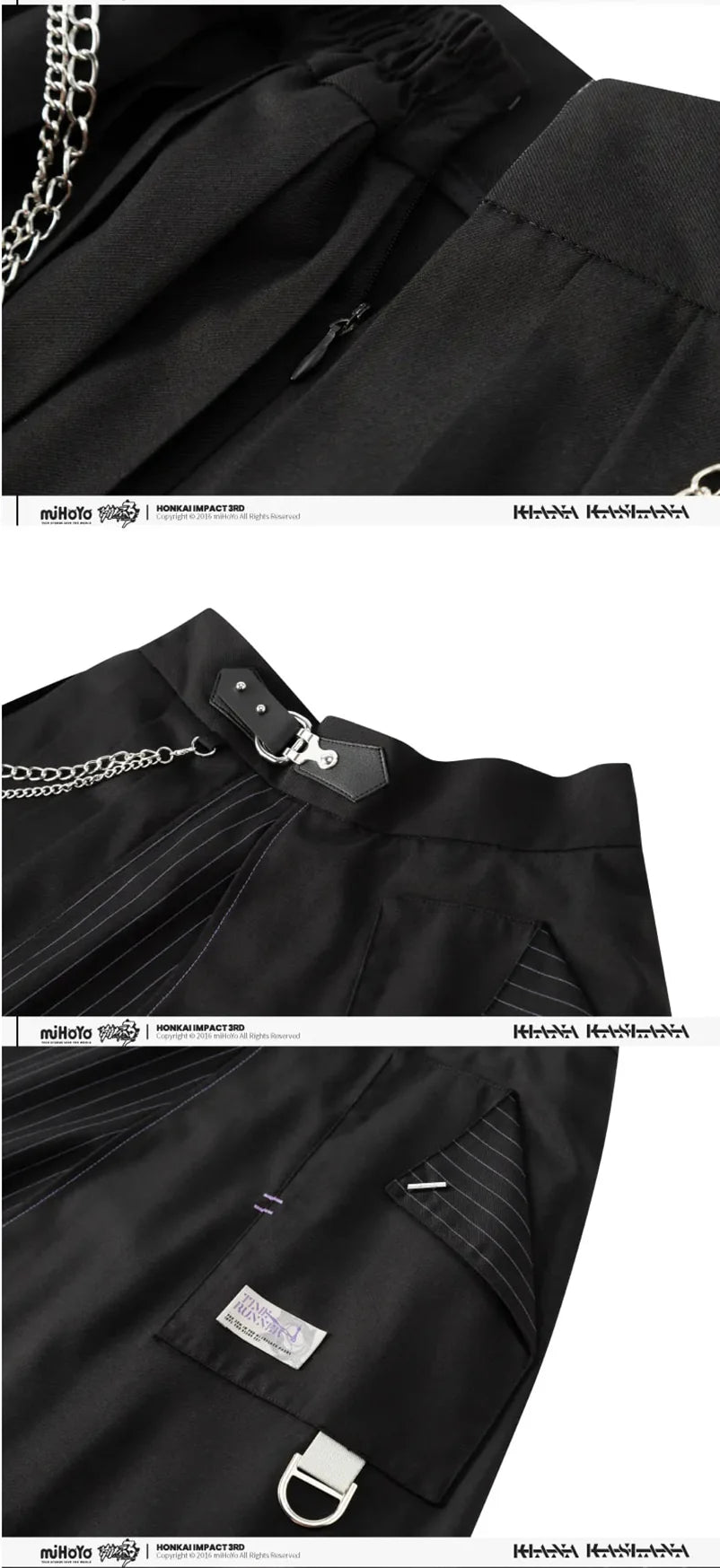 Honkai Impact 3rd - Kiana Kaslana Time Runner Theme Skirt miHoYo