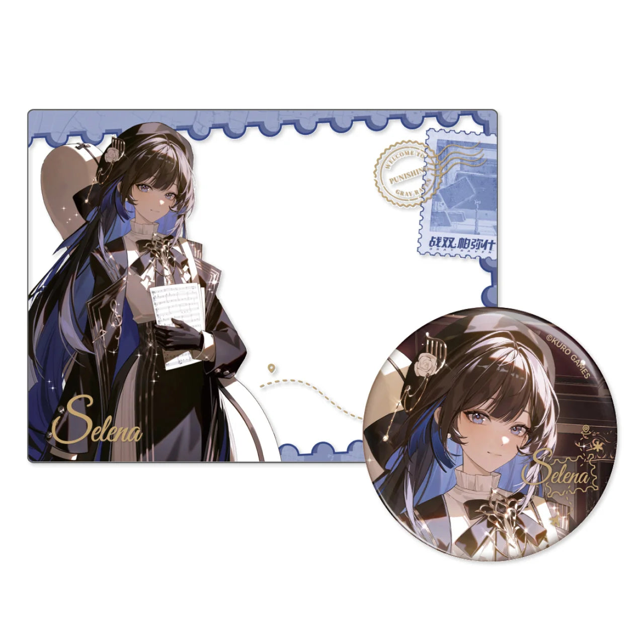 Punishing: Gray Raven - Echoes of Elsewhere 6th Anniversary Badge Transparent Card Set KURO GAMES