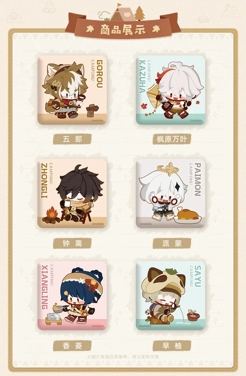 Genshin Impact - Go Camping! Series: Badge miHoYo