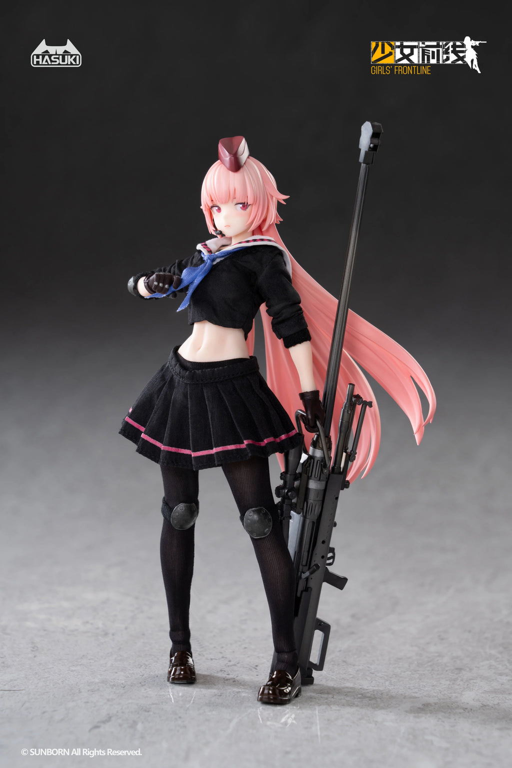 Girls' Frontline - NTW-20 Pocket Art Series 1/12 Scale Action Figure HASUKI