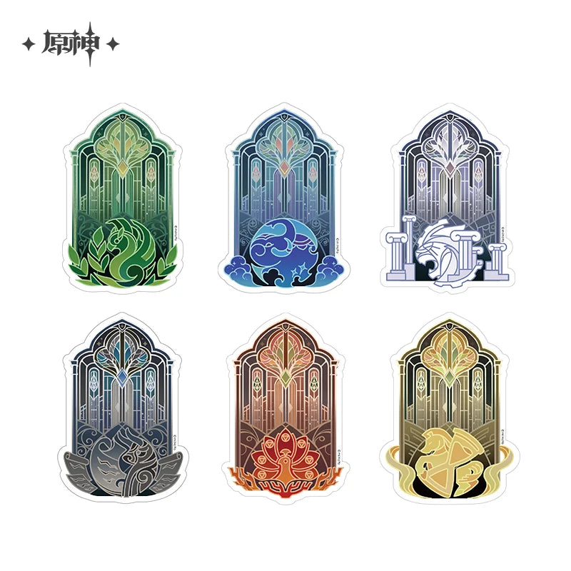 Genshin Impact - Sumeru Academy Celebration Series Transparent Card Bookmark Set miHoYo