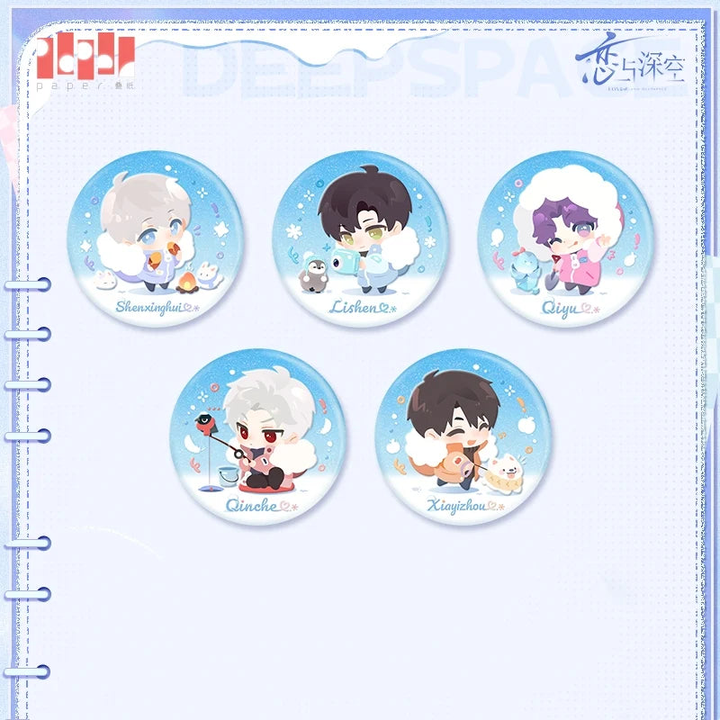 Love and Deepspace - Winter Chronicle Series Badge InFold Games