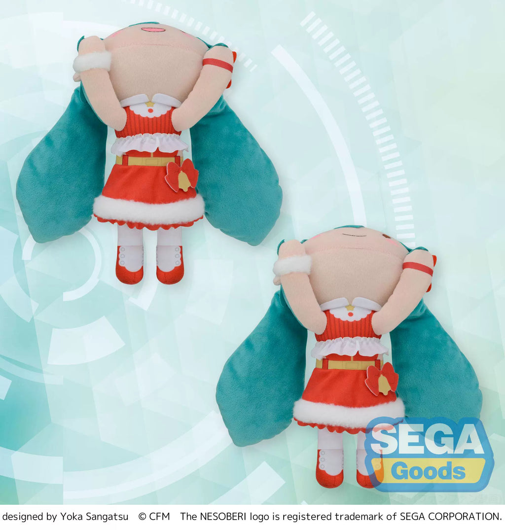 Hatsune Miku - Hatsune Miku Christmas 2023 Lay-Down M Plushie SEGA