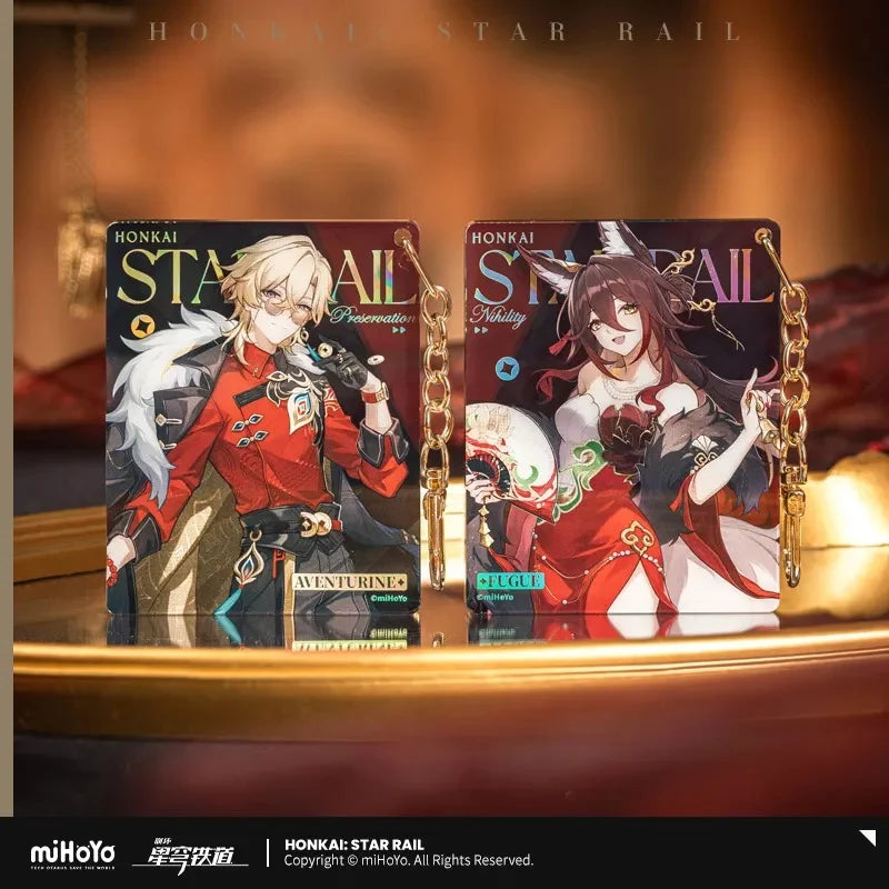 Honkai: Star Rail - Express Travel Notes Acrylic Keychain miHoYo