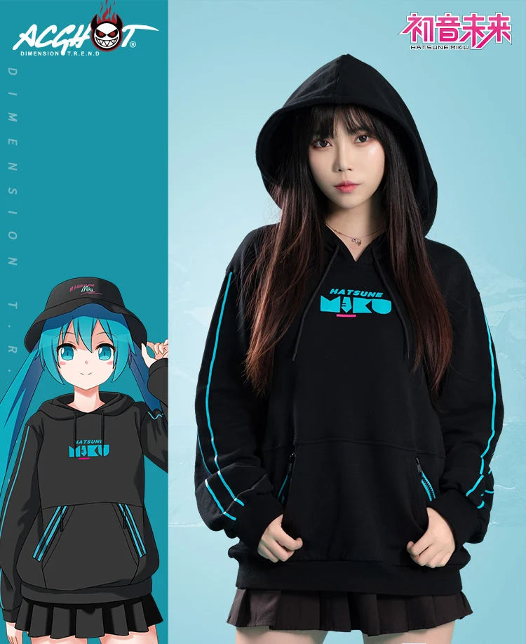 Hatsune Miku - Hatsune Miku Cyber Hoodie Outerwear Moeyu