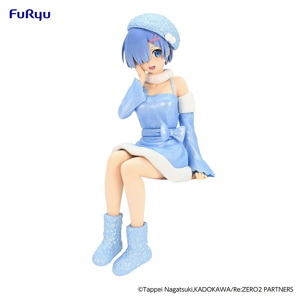 Re:ZERO Starting Life in Another World - Rem(Snow Princess Pearl Color Ver.) Noodle Stopper Prize Figure FuRyu Corporation