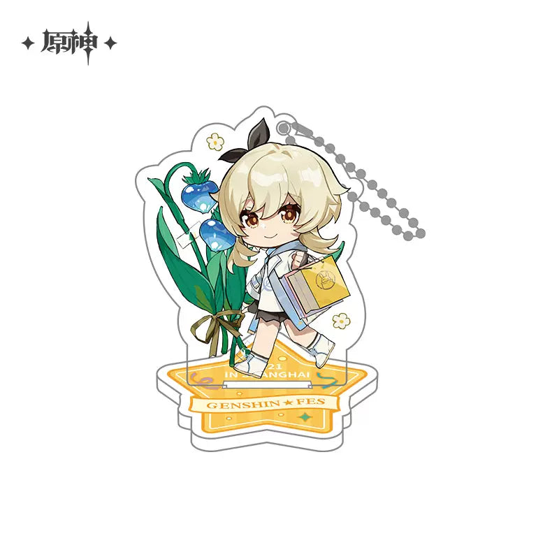 Genshin Impact - Genshin Impact FES 2023 Series Chibi Badge & Acrylic Keychain & Notebook miHoyo