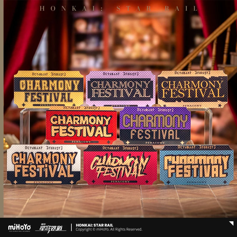 Honkai: Star Rail - Festival Invitation Acrylic Ticket Set miHoYo