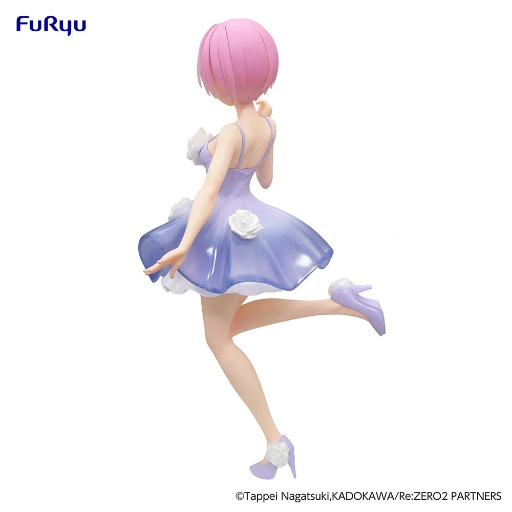 Re:ZERO Starting Life in Another World - Ram(Flower Dress Ver.) Trio-Try-iT Prize Figure FuRyu Corporation