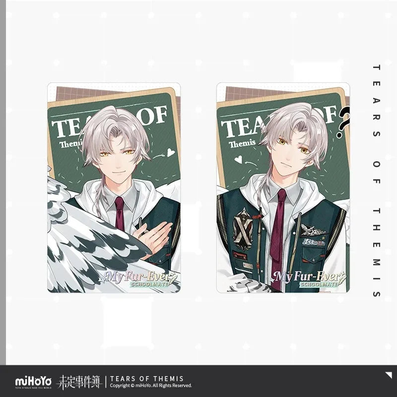 Tears of Themis - My Fur-ever Schoolmale Series Acrylic Photo Frame Commemorative Set miHoYo