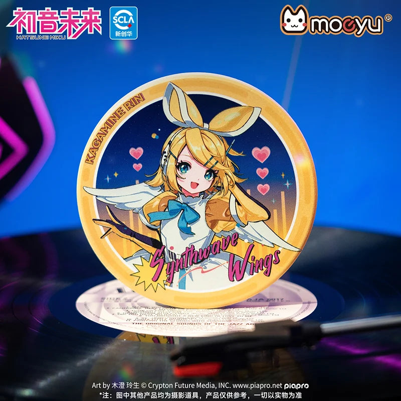 Vocaloid - Wings of the Synthwave Series Ceramic Coaster Moeyu