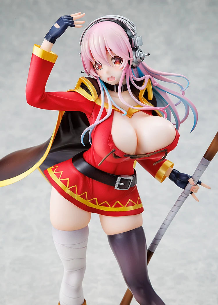 Super Sonico - Super Sonico (KONOSUBA -God's blessing on this wonderful world! Megumin Collaboration Ver) 1/7 Scale Figure KADOKAWA
