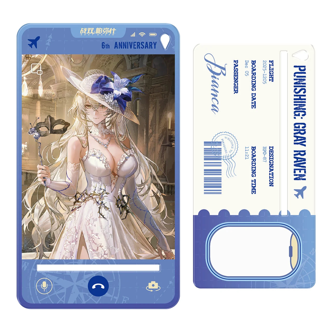 Punishing: Gray Raven - Echoes of Elsewhere 6th Anniversary Display Standee KURO GAMES