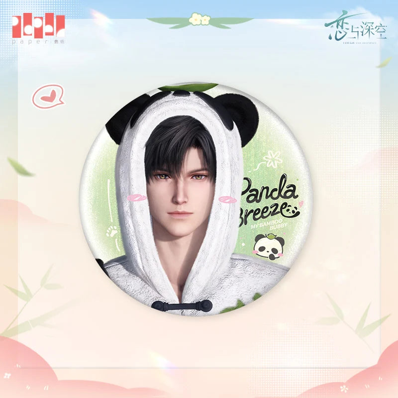 Love and Deepspace - Panda Breeze Series Badge InFold Games