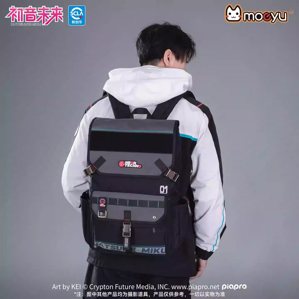 Hatsune Miku - Hatsune Miku Neon Electro Series Multi-functional Backpack Moeyu