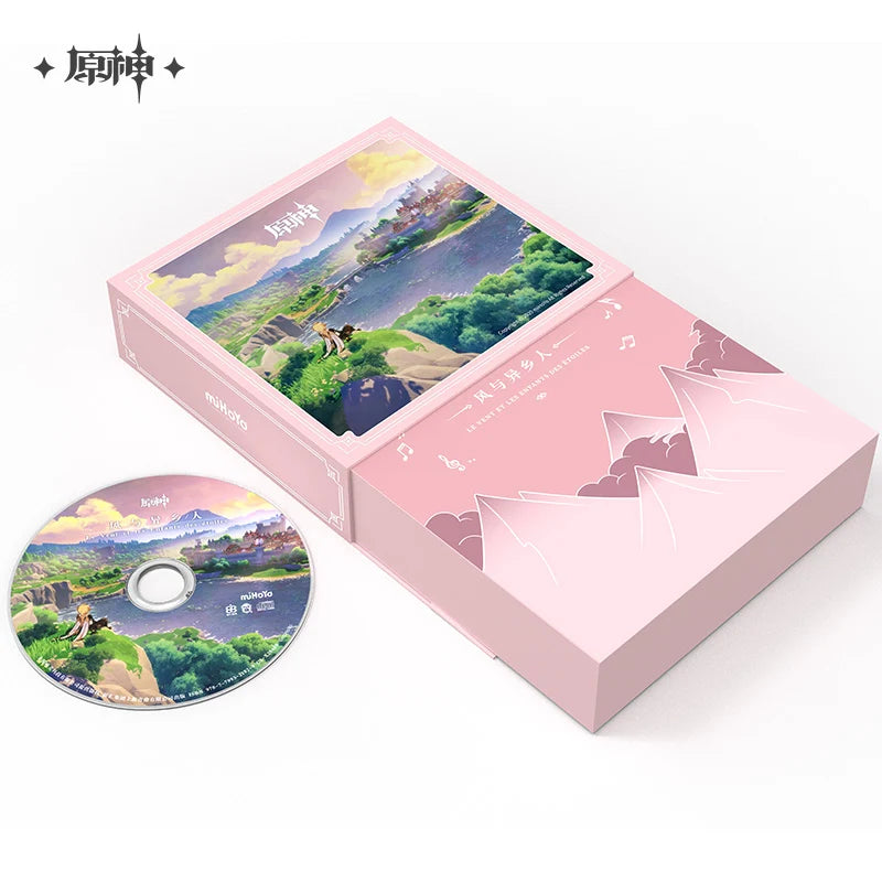 Genshin Impact - Mondstadt City of Winds and Idylls Original Soundtrack CD Gift Box miHoYo