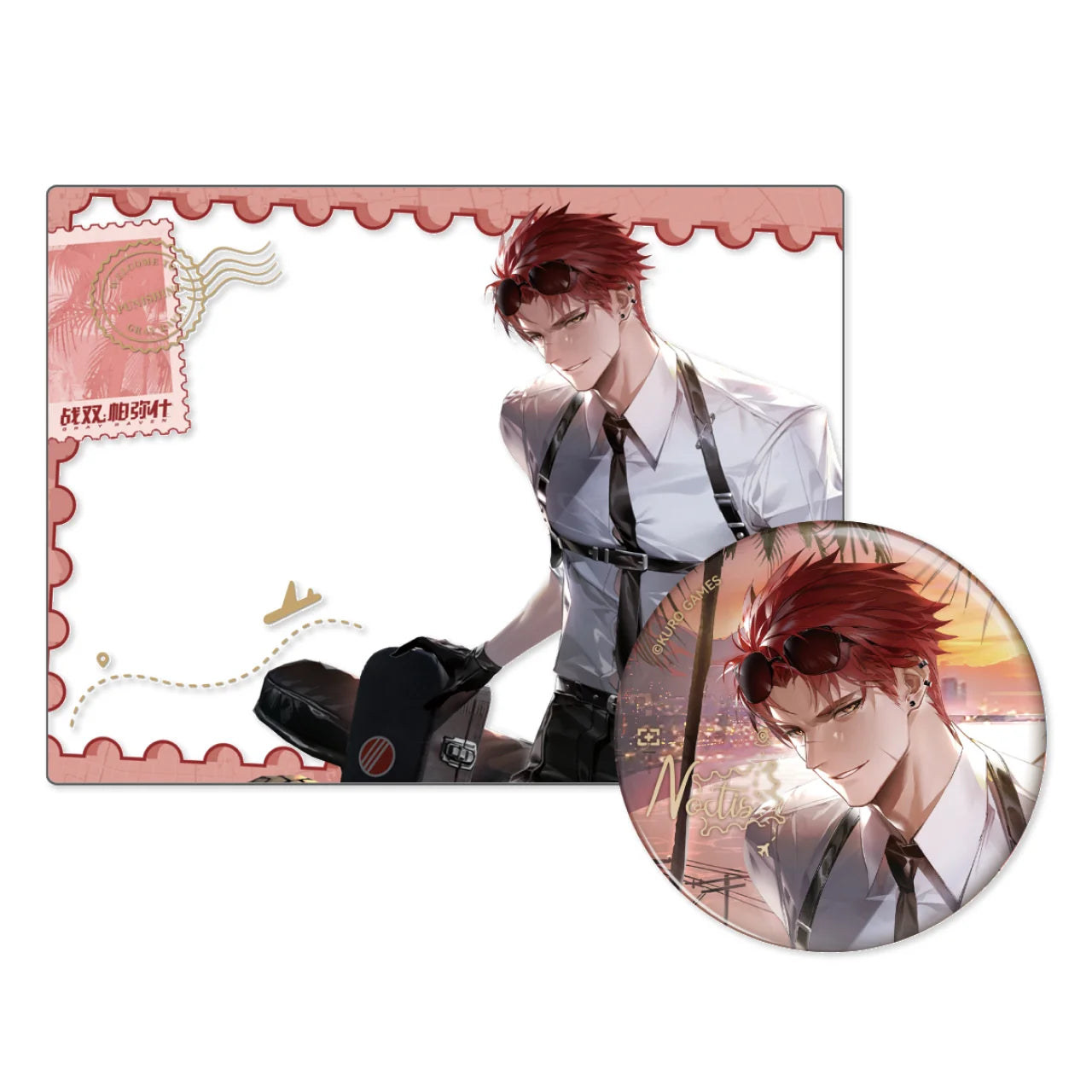 Punishing: Gray Raven - Echoes of Elsewhere 6th Anniversary Badge Transparent Card Set KURO GAMES