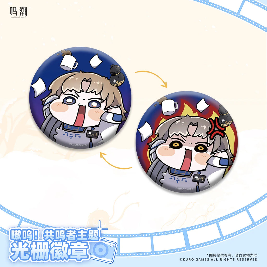 Wuthering Waves - Resonator Theme Chibi Lenticular Badge KURO GAMES