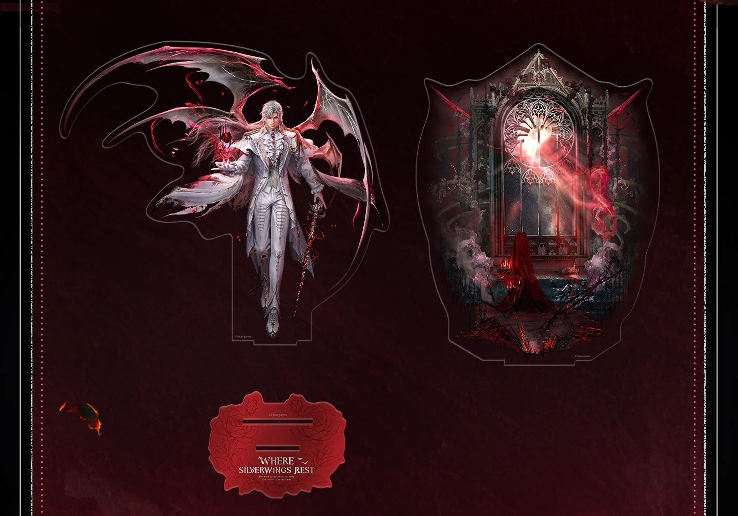 Love and Deepspace - Sylus Silverwing Fiend Series Acrylic Stand InFold Games