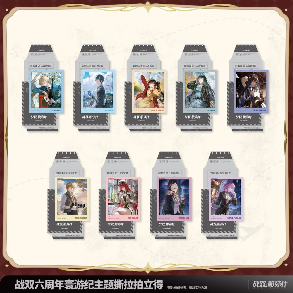 Punishing: Gray Raven - Echoes of Elsewhere 6th Anniversary Tear-Off Polaroid KURO GAMES