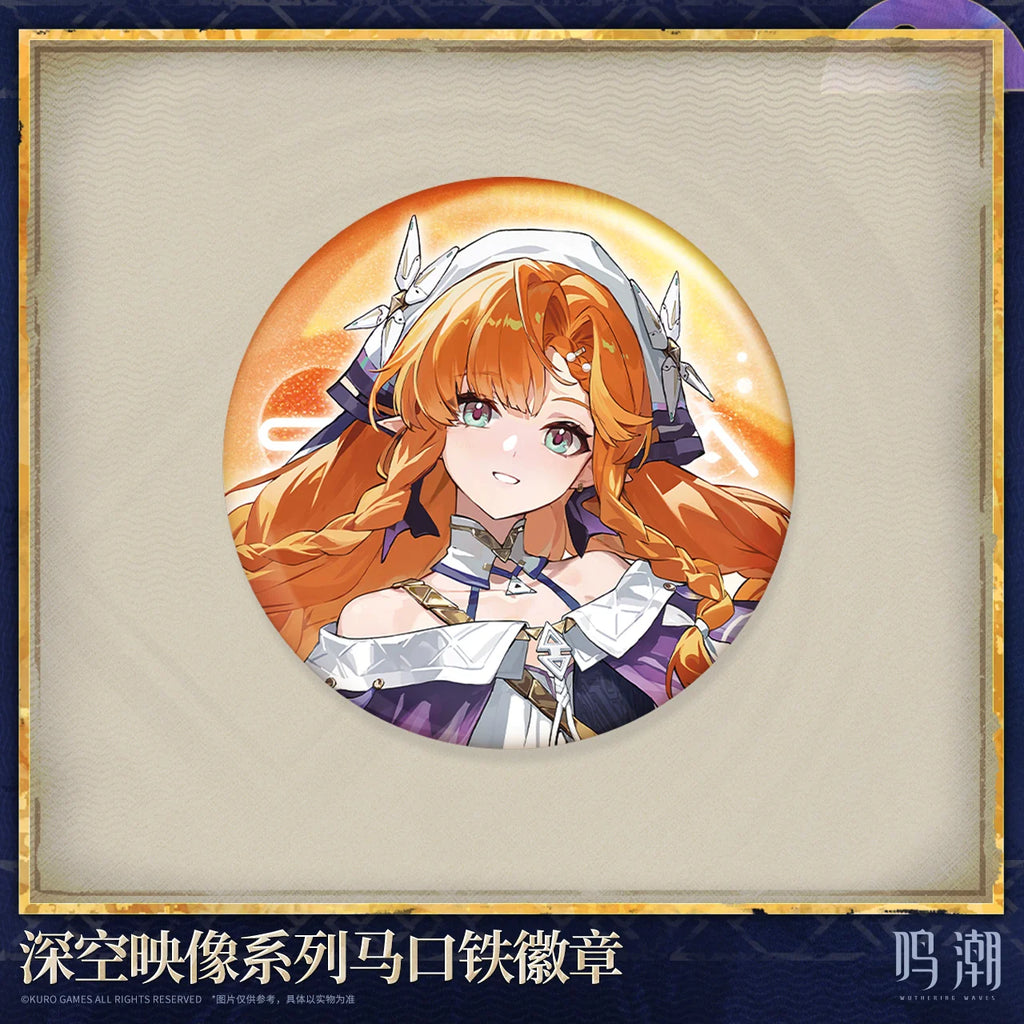 Wuthering Waves - Sigrika Image of Space Series Tin Badge KURO GAMES