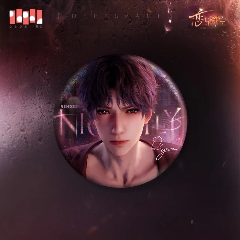 Love and Deepspace - Nightly Rendezvous Series Badge InFold Games